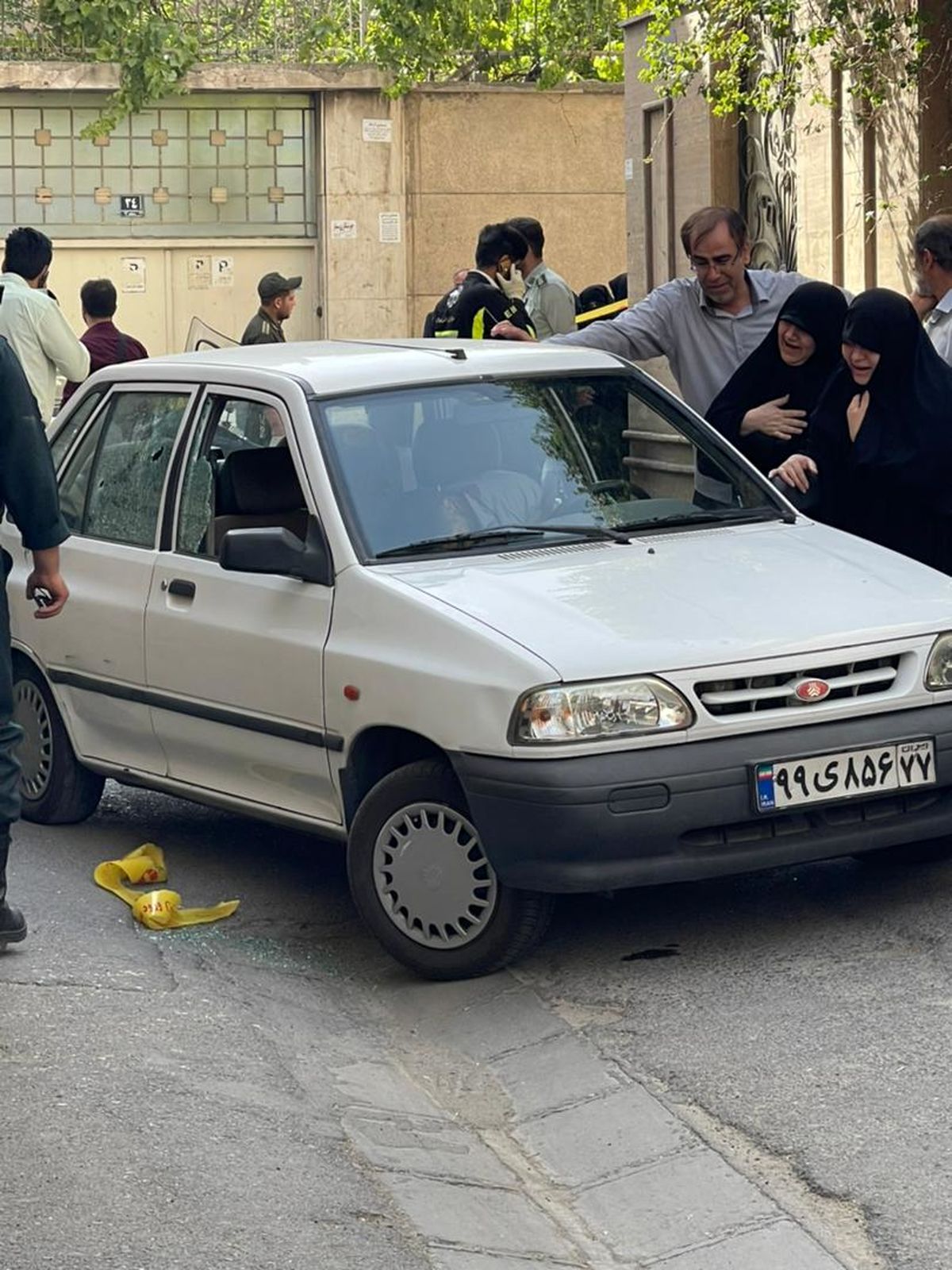 ترور سرهنگ پاسدار در خیابان مجاهدین اسلام + عکس